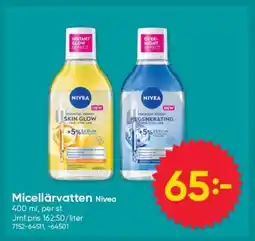 DollarStore Micellärvatten Nivea erbjuda