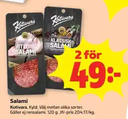 Stora Coop Salami erbjuda