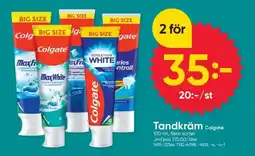 DollarStore Tandkräm Colgate erbjuda