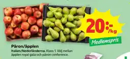 Stora Coop Päron/äpplen erbjuda