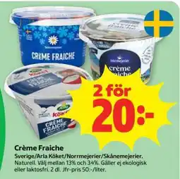 Stora Coop CRÈME FRAICHE erbjuda