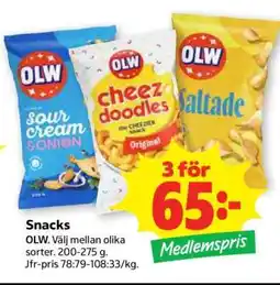 Stora Coop SNACKS erbjuda