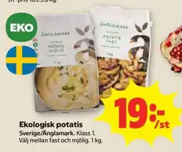 Stora Coop Ekologisk potatis erbjuda