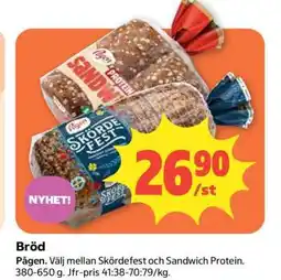 Coop BRÖD erbjuda