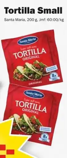 Pekås Santa Maria Tortilla Small erbjuda
