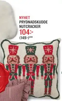 Mio Prydnadskudde nutcracker erbjuda
