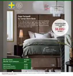 Mio Cape Farewell by Carpe Diem Beds erbjuda