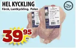 Matvärlden Tensta HEL KYCKLING erbjuda
