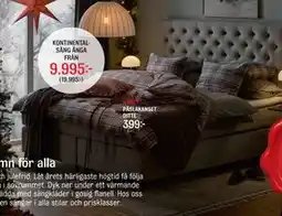 Mio KONTINENTALSÄNG ÄNGA erbjuda
