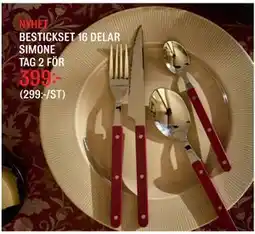 Mio BESTICKSET 16 DELAR SIMONE erbjuda