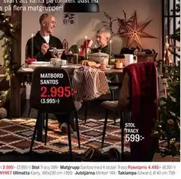 Mio Matgrupp Santos erbjuda