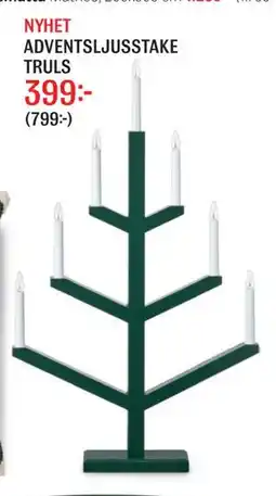 Mio NYHET ADVENTSLJUSSTAKE TRULS erbjuda