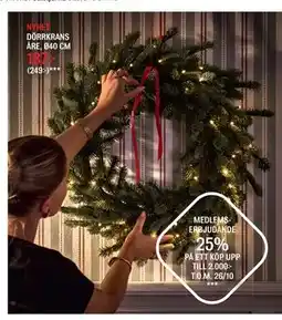 Mio NYHET DÖRRKRANS ÅRE, Ø40 CM erbjuda