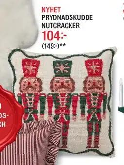 Mio NYHET PRYDNADSKUDDE NUTCRACKER erbjuda