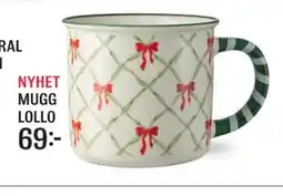 Mio NYHET MUGG LOLLO erbjuda