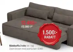 Mio Bäddsoffa 3-sits Ide erbjuda