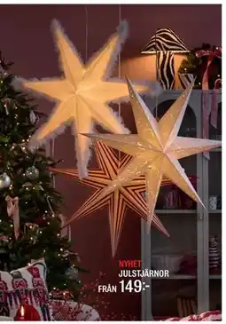 Mio NYHET JULSTJÄRNOR erbjuda