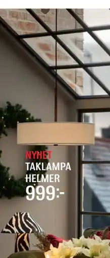 Mio TAKLAMPA HELMER erbjuda
