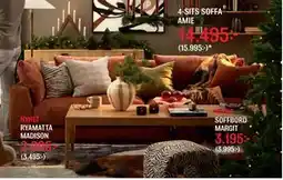 Mio 4-SITS SOFFA AMIE erbjuda