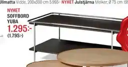 Mio SOFFBORD YUBA erbjuda