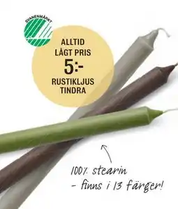 Mio RUSTIKLJUS TINDRA erbjuda