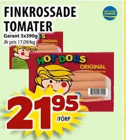 Matvärlden Tensta FINKROSSADE TOMATER erbjuda