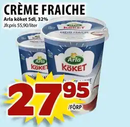 Matvärlden Tensta CRÈME FRAICHE erbjuda