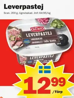 Pekås Scan leverpastej erbjuda