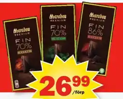Pekås Marabou premium fin erbjuda