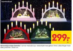 Rusta Adventsljusstake Vattnäs erbjuda