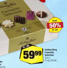 Calle Anthon Berg Favourite Selection erbjuda