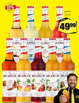 Calle Monin Sirup erbjuda