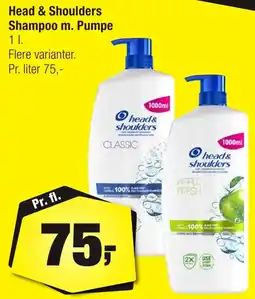 Calle Head & Shoulders Shampoo m. Pumpe erbjuda