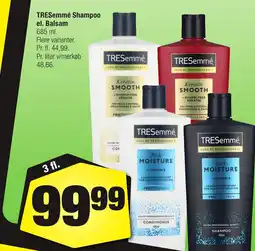 Calle TRESemmé Shampoo el. Balsam erbjuda