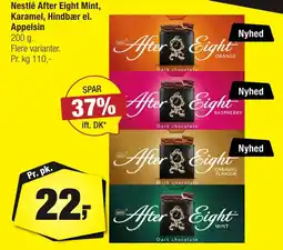 Calle Nestlé After Eight Mint, Karamel, Hindbær el. Appelsin erbjuda