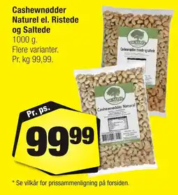 Calle Oliver Cashewnödder Natural erbjuda