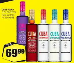 Calle Cuba Vodka erbjuda