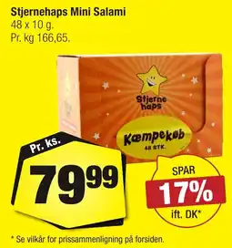 Calle Stjernehaps Mini Salami erbjuda