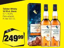 Calle Talisker Whisky 10 YO el. Storm erbjuda