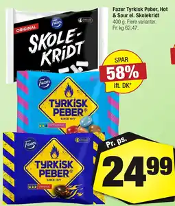 Calle Fazer tyrkisk peber erbjuda