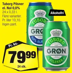 Calle Tuborg Grøn erbjuda