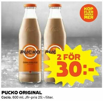 Coop Extra Pucko original erbjuda