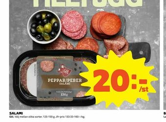 Coop Extra Salami erbjuda