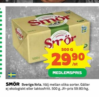 Coop Daglivs Smör erbjuda
