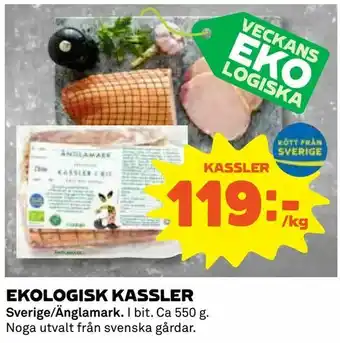 Ekologisk kassler