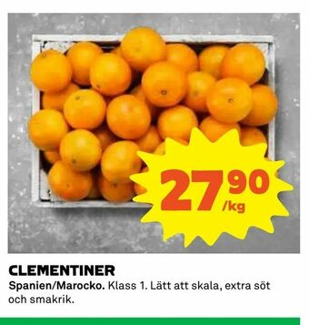 Coop Daglivs Clementiner erbjuda