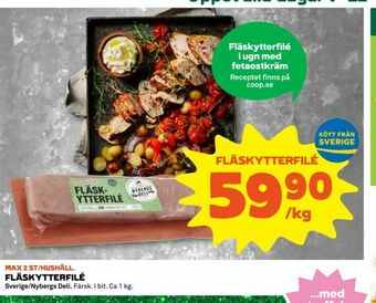Coop Daglivs Fläskytterfilé erbjuda