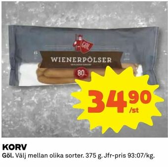 Coop Daglivs Korv erbjuda