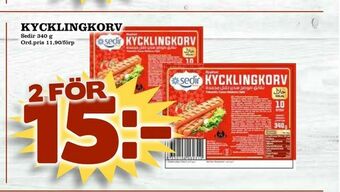 Kycklingkorv
