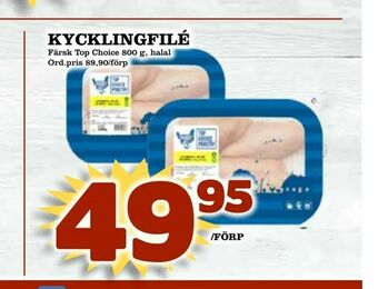 Din Mat Kycklingfilé erbjuda